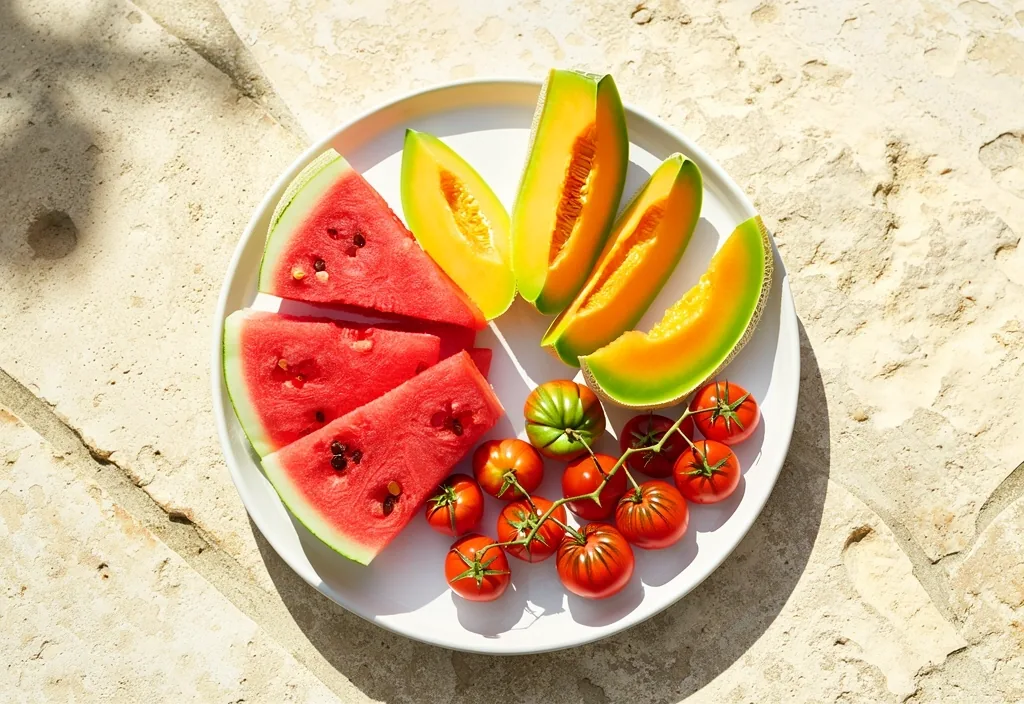Fruits d'été hydratants
