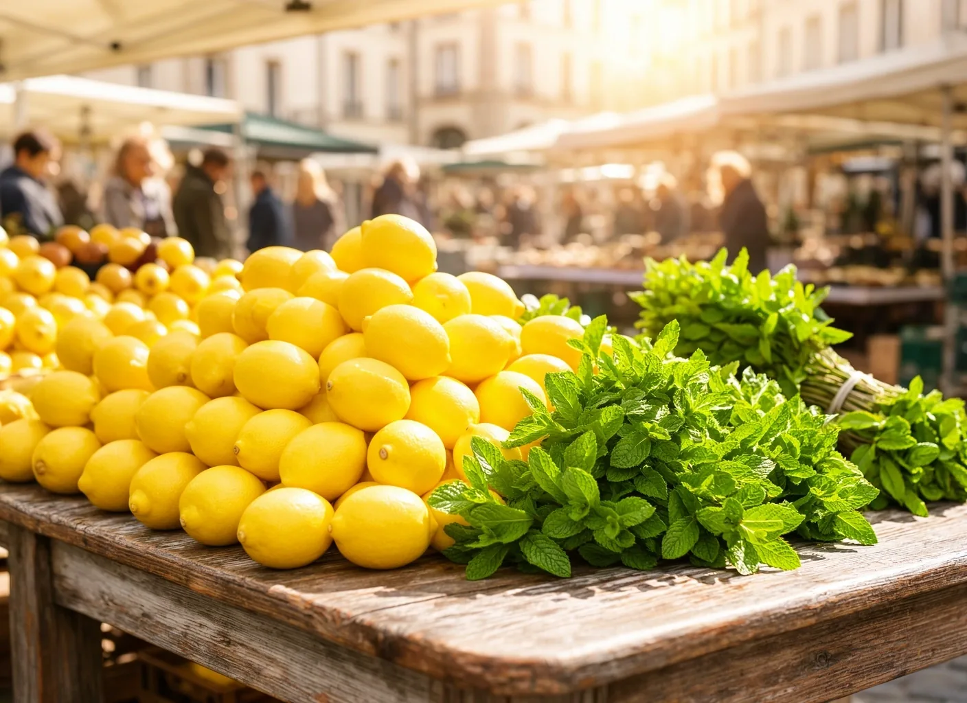 Marché saisonnier à Toulouse