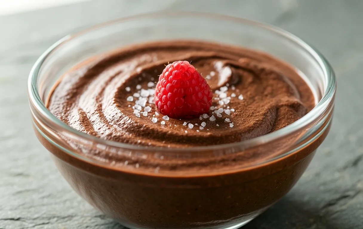 Mousse cacao avocat