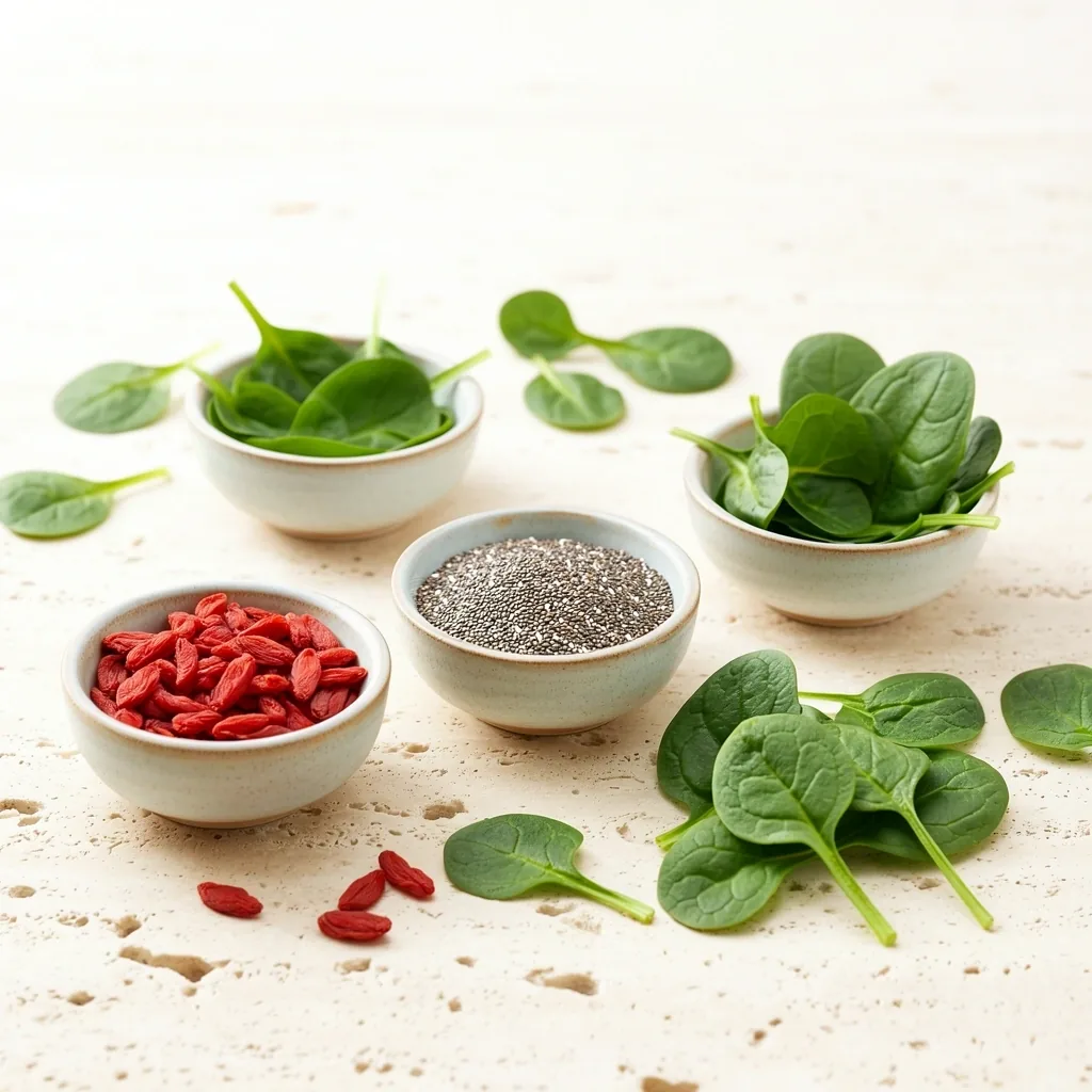 Baies et super-aliments de saison